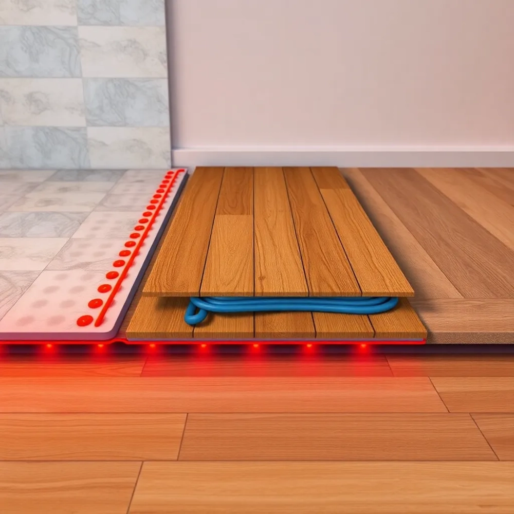 Rodzaje ogrzewania podłogowego