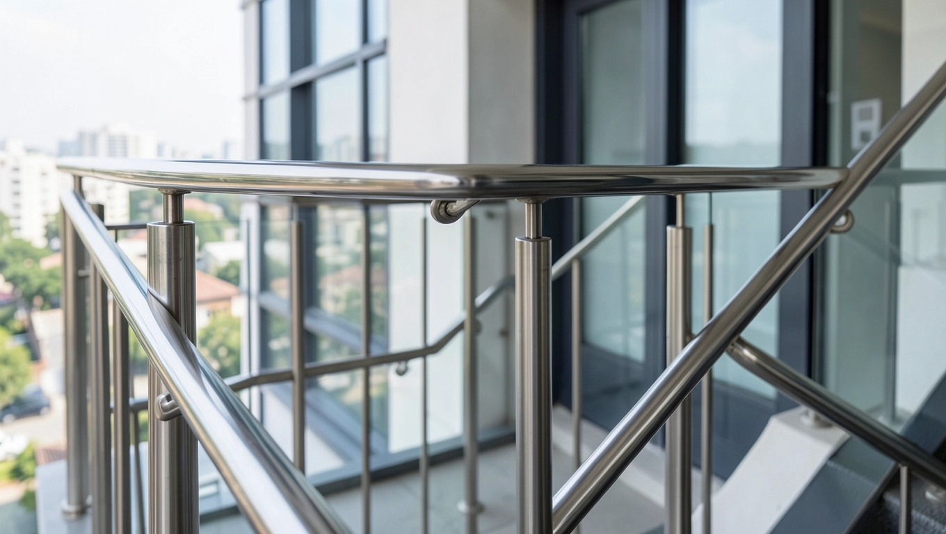 Rodzaje poręczy ze stali nierdzewnej