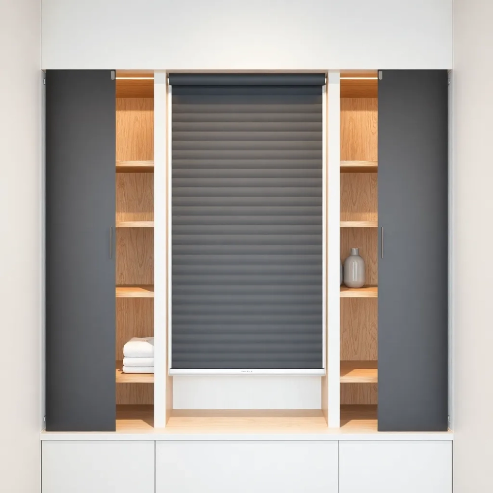 Roleta meblowa zamiast drzwi