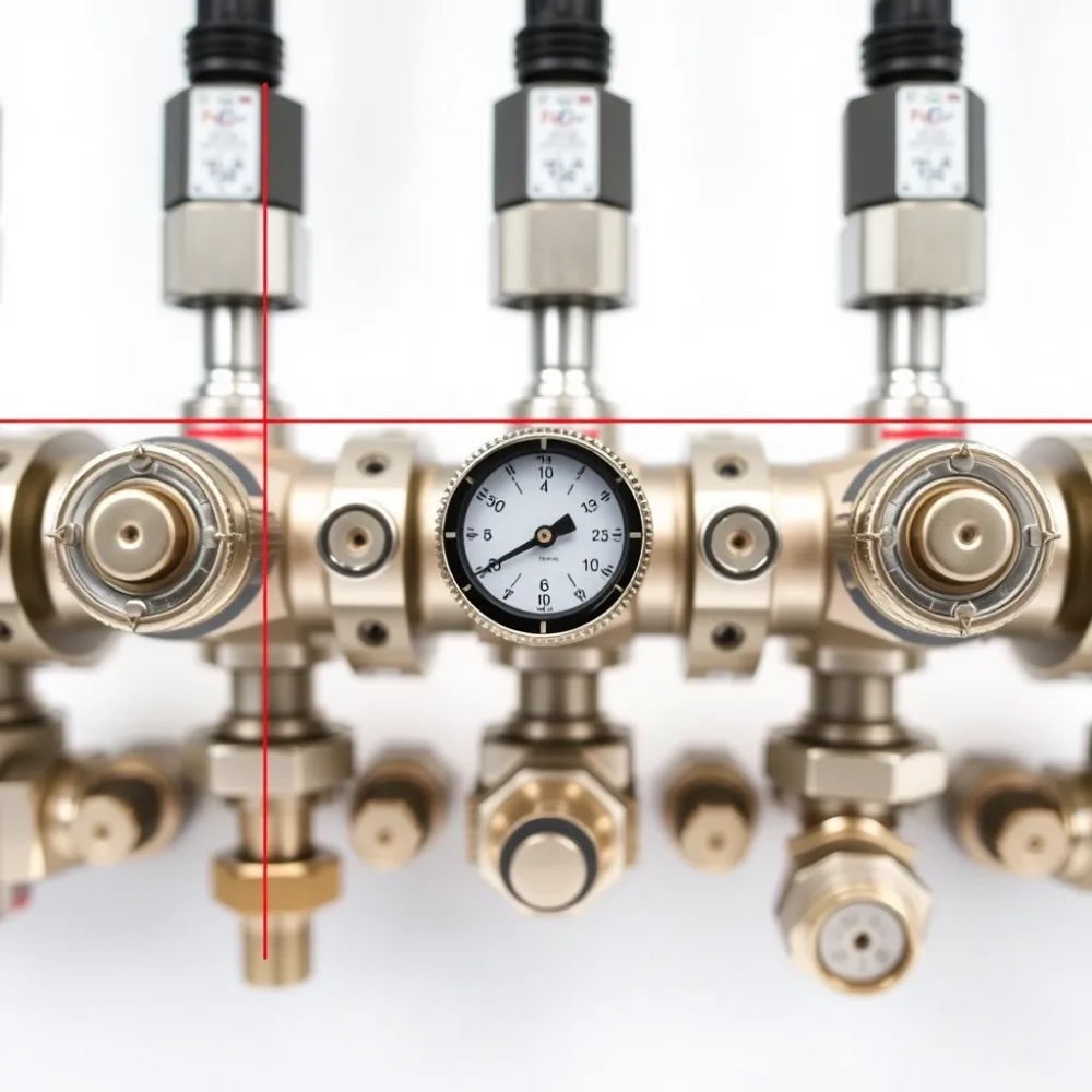 Rozdzielacz do podłogówki 7 sekcji wymiary