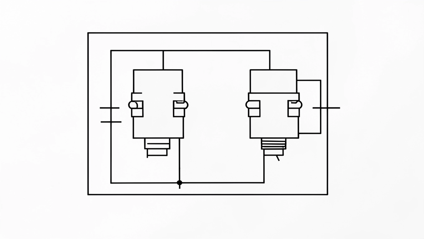 Schemat podłączenia wyłącznika schodowego pojedynczego