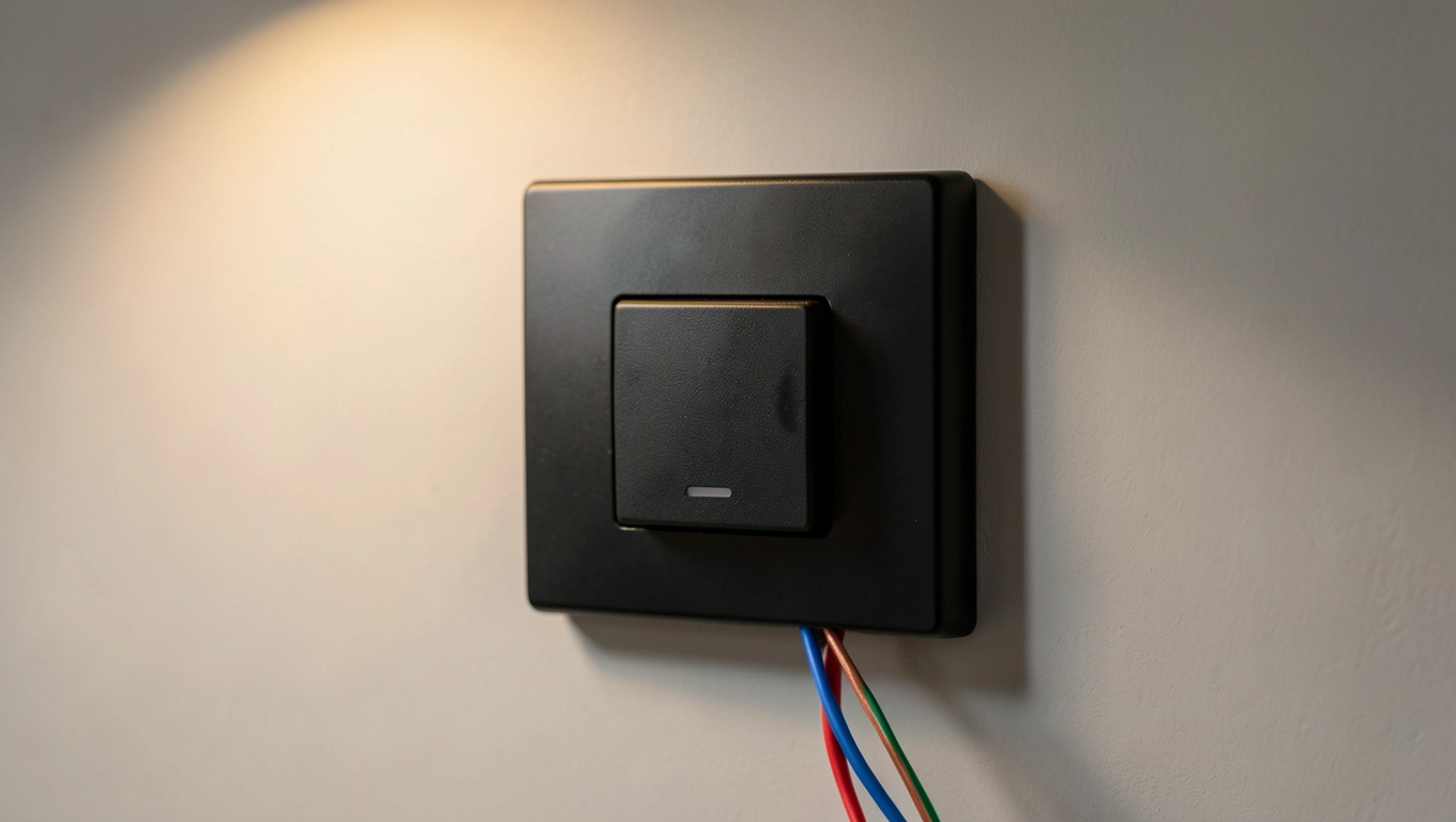 schemat połączeń wyłącznika schodowego