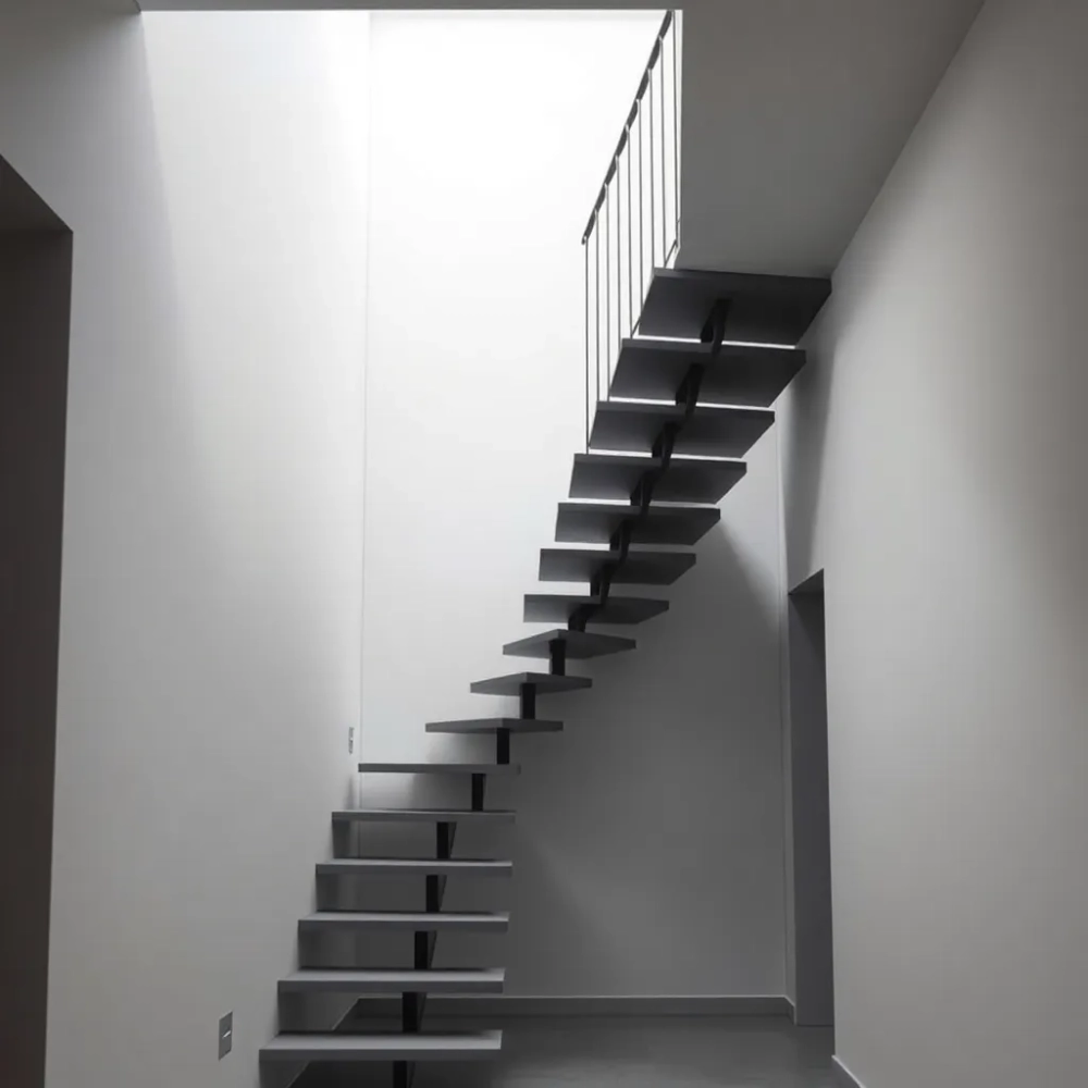 Schody w wąskim korytarzu