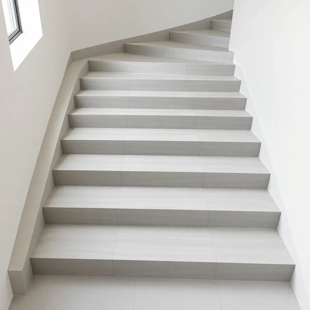 Schody z płytek gresowych