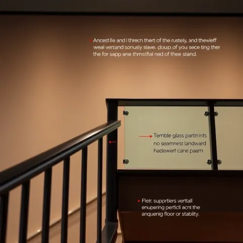 298 wymogi dotyczące balustrad