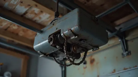 Awaria napędu bramy garażowej