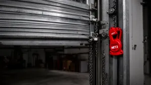 awaryjne otwieranie bramy garażowej hormann przemysłowej