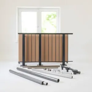 Balustrada balkonowa do samodzielnego montażu