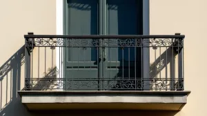 Balustrada balkonowa metalowa