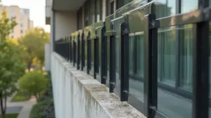 balustrada balkonowa panelowa