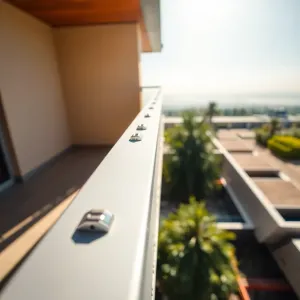 Balustrada balkonowa z montażem