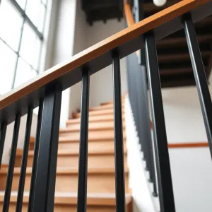 Balustrada metalowa na schody