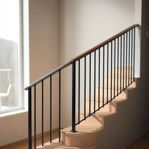 Balustrada metalowa na schody wewnętrzne