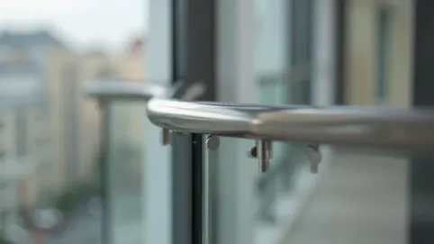 balustrada na okno balkonowe