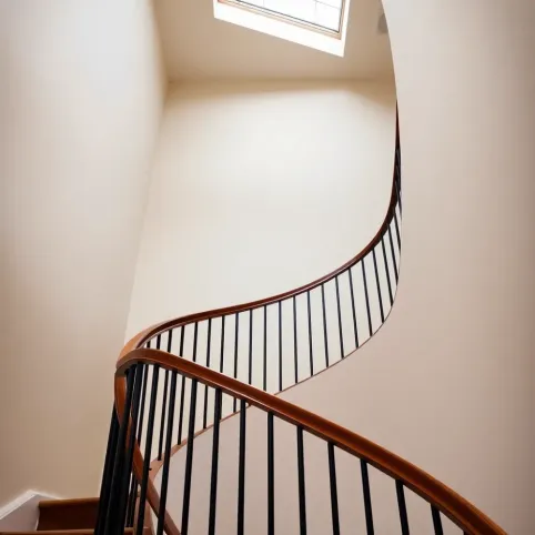 Balustrada na schody zabiegowe