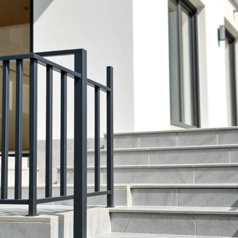 Balustrada na schody zewnętrzne