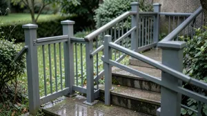 balustrada schodowa zewnętrzna