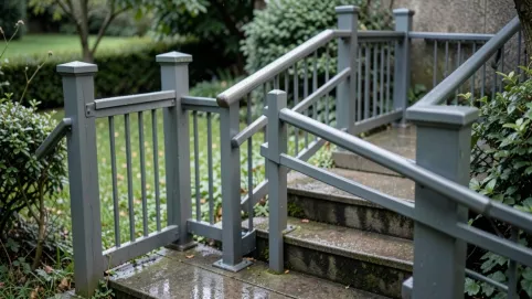 balustrada schodowa zewnętrzna