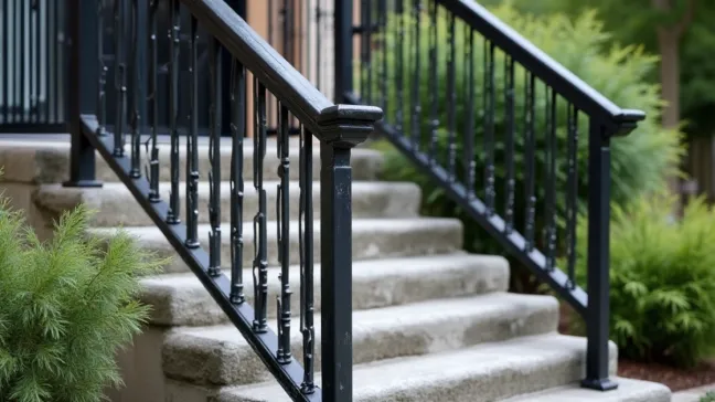 balustrada schody zewnętrzne