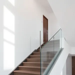 Balustrada szklana schody cena