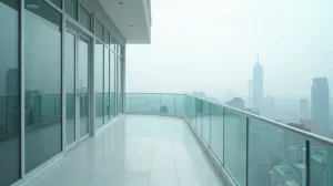 balustrady całoszklane