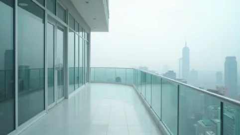 balustrady całoszklane