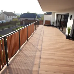 Balustrady kompozytowe na taras