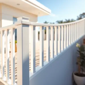 Balustrady plastikowe na taras