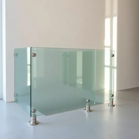 Balustrady szklane na rotulach