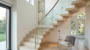 balustrady szklane schodowe