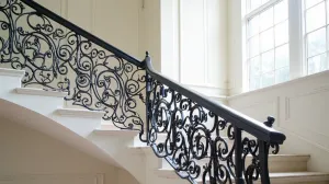 balustrady wewnętrzne kute