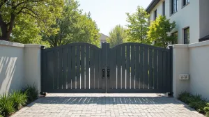 Brama automatyczna dwuskrzydłowa