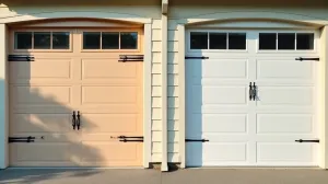 brama garażowa malowana czy okleina