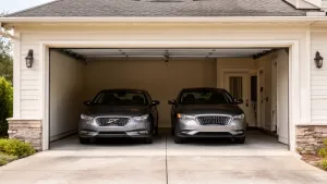 brama garażowa na dwa samochody