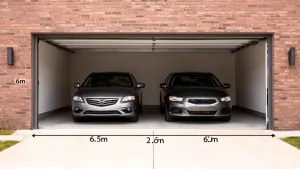 brama garażowa na dwa samochody wymiary