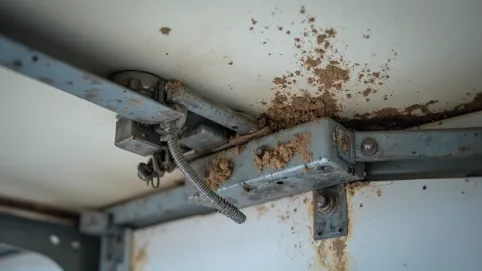 Brama garażowa nie domyka się do końca