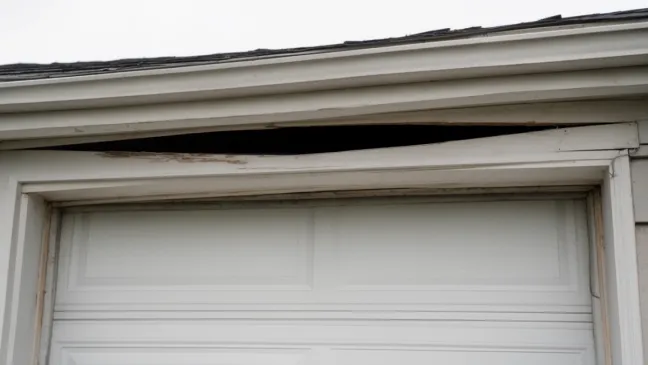 Brama garażowa nie przylega