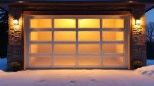 Brama garażowa ocieplana