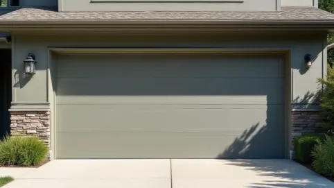 Brama garażowa okleina czy malowana