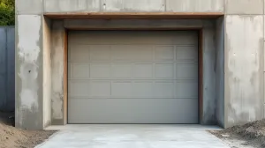 Brama garażowa przed czy po wylewkach