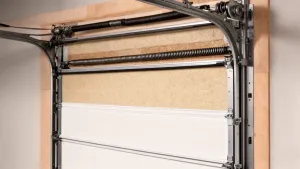 brama garażowa przekrój