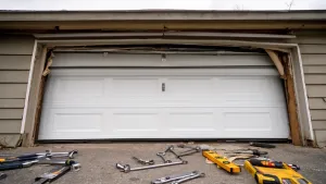 brama garażowa uchylna montaż