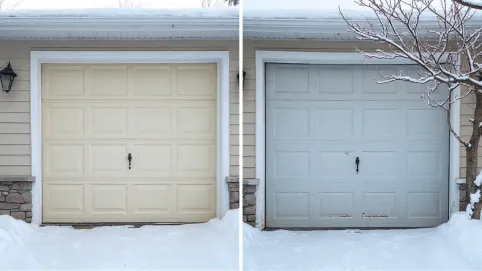 brama garażowa z ociepleniem czy bez