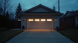 brama garażowa zamyka się i otwiera