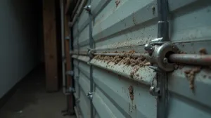 brama garażowa zatrzymuje się