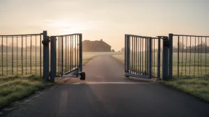 brama otwierana na pilota