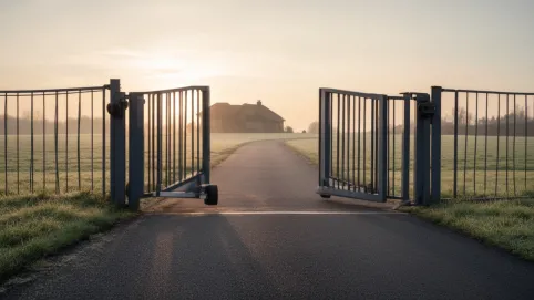 brama otwierana na pilota