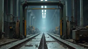 brama przemysłowa zacina się