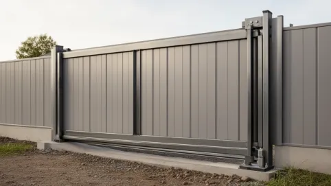 brama przesuwna 5m projekt