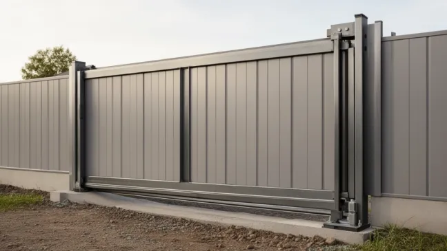 brama przesuwna 5m projekt